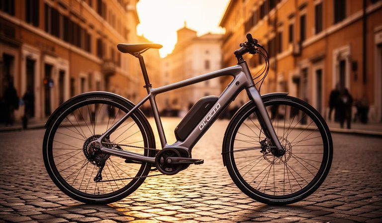 Bicicletta elettrica urbana di alta gamma